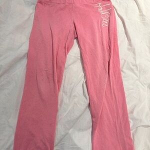 Hollister Pink Track Pants for Women
